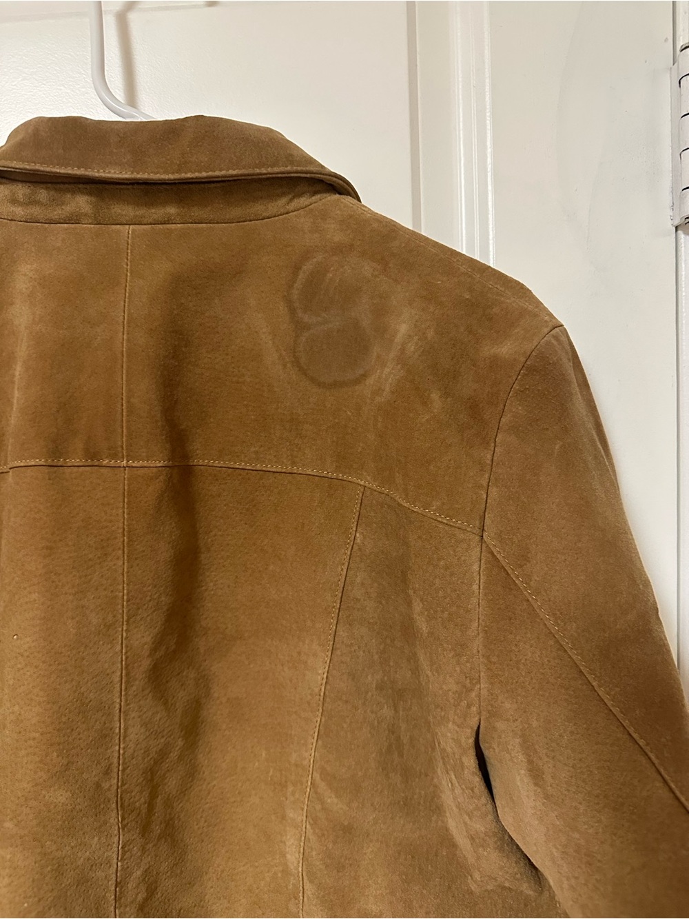 Vintage Spiegel Women's 100% Leather Button-Front Jacket in Camel 🐪 - Picture 14 of 14